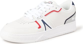 Lacoste Sport Mens L001 0321 1 SMA Sneakers, Wht/NVY/Red, 8 UK