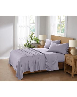 Truly Soft Solid Ruffle Sheet Set