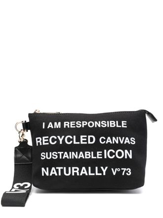 V&deg; 73 Beauty makeup bag - women - Polyester/Polyester/Cotton - One Size - Black