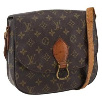 Louis Vuitton Pre-owned Cross Body Bags, female, Brown, Size: ONE SIZE Pre-owned Canvas Cross Body Bag