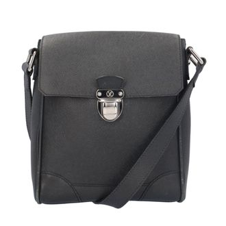 Louis Vuitton Black Taiga Leather Leather Shoulder Bag (Pre-Owned)