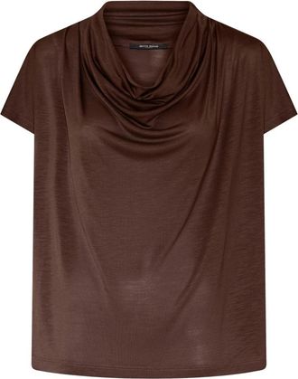 Bruuns Bazaar Blouses - Dames - Blouses - Bruin - L - Overhemden