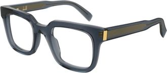 Dunhill Glasses, unisex, Gray, 48 MM, Square Eyeglasses