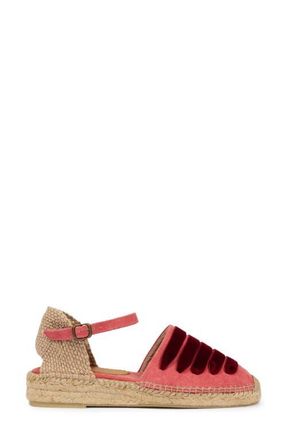 Penelope Chilvers Dali Ankle Strap Espadrille in Cherry at Nordstrom, Size 10Us