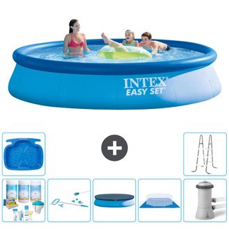 Intex Piscina Easy Set Redonda - 396x84 Cm - 7-piezas S20176