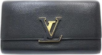 Louis Vuitton Pre-owned Wallets, female, Black, Size: ONE SIZE Pre-owned Vintage Fabric Wallet