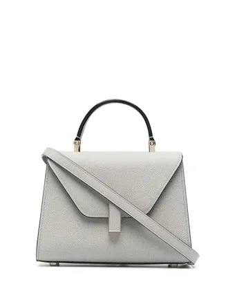 Valextra Leren crossbodytas - Grijs