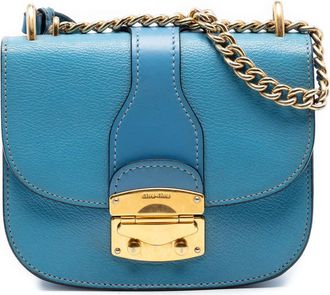 Miu Miu Pre-owned Miu Miu Goatskin Madras Crossbody Ladies 9YPONG95NZ59ZOUA