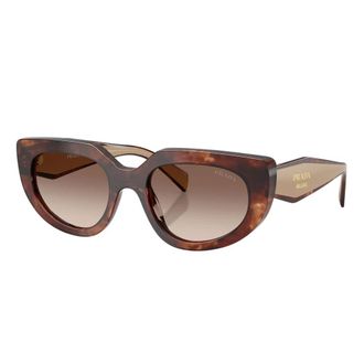 Prada PR D02S Sunglasses - unisex - Prada - Sunglasses - Brown - 53 MM - Accessories