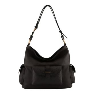 Pourchet Reporter Schoudertas - Dames - Tassen - Bruin - Maat: ONE Size Leer