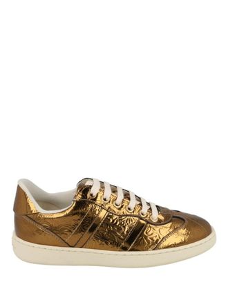Ferragamo Faith Metallic Sneakers