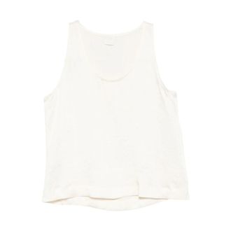 Marella Sleeveless Tops, female, White, Size: S Sleeveless Top