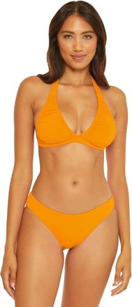 BECCA by Rebecca Virtue by Rebecca Virtue Santorini Shirred Amari Top Womens Orange GBO3444