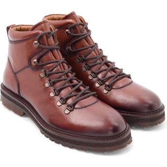 Anthony Veer Highland Mountain Boot in Tan Leather at Nordstrom, Size 11.5