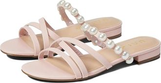 Unisa Kaiden Sandals Pink Pearls Open Toe Slip On Strappy JOBB735