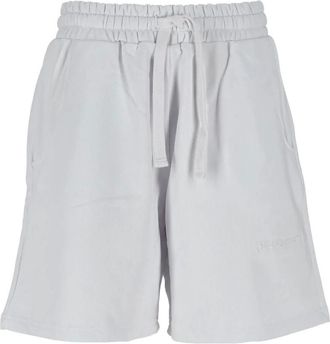 Hinnominate Hinnominate, Korte Broeken, Dames, Wit, M, Katoen, Sweat Bermuda Shorts