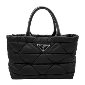 Prada Pre-owned Vintage Tote Bag - Dames - Vintage Shopper - Zwart - ONE Size - Nylon - Vintage