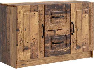 vidaXL Aparador Madera Envejecida 89 X 34,5 X 57 Cm Vidaxl