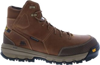 CAT Mens Device Composite Toe Waterproof Boot In Dark Beige