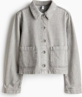 H&M Jeansjacke - Grau
