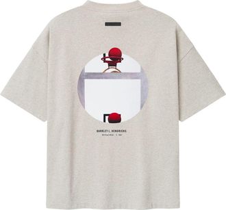 Fear of God x NBA X Barkley Hendricks 90s T-Shirt Heather Stone 125BH262209F