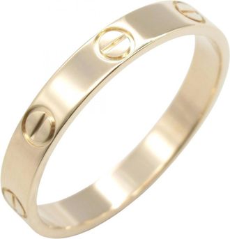 Cartier Gold Pink Gold (18K) Band Ring (Pre-Owned)