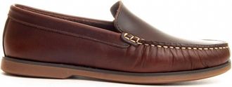 Purapiel Mocca 89135 Mens Leather Casual Loafer, brown, 10.5 UK