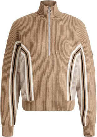 Fusalp Mirala Ribbed Half-zip Sweater