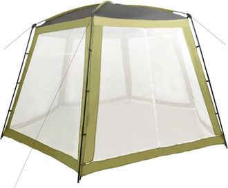 vidaXL Carpa Para Piscina De Tela Verde 500x433x250 Cm Vidaxl