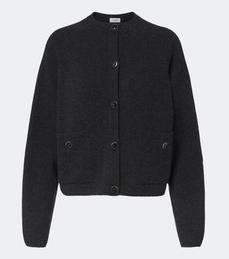 Agnona Cardigan in cashmere a coste