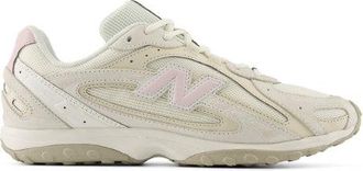 New Balance Unisex 204L en Blanco/Rosa, Cuero, Talla 37.5