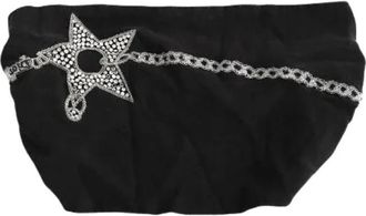 Dior Pre-owned Belt Bags, female, Black, Size: ONE SIZE Pre-owned Bandeau en soie