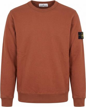Stone Island Organic Cotton Fleece Sweatshirt