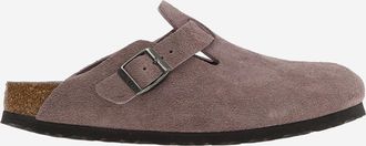 Birkenstock Sabot Birkenstock Boston in pelle scamosciata