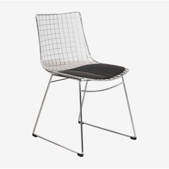 Sklum Silla De Comedor En Acero Renee Sklum Cromado