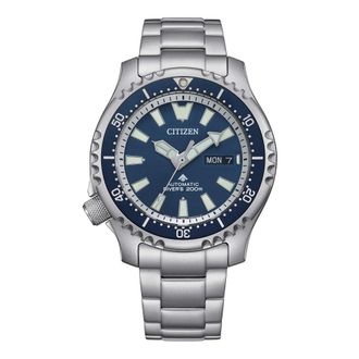 Citizen Watches, male, Blue, Size: ONE SIZE Divers Automatic 200 mt Fugu Limited Edition