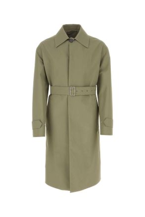 トレンチコート Jil Sander TRENCH COAT (J02FB0114J65005 001) Jil Sander Cotton trench coat Jil Sander