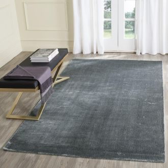 Safavieh Mirage Hand Made Area rug, Elephant Solid / Tonal Style Non-Shedding