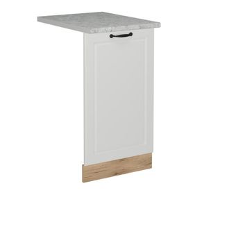 Vicco Panel Frontal Del Lavavajillas R-line, Blanco Casa De Campo, 45 Cm, Et M&aacute;rmol Vicco
