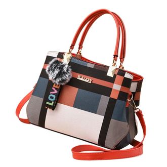 Generic Tote Hand Bags - Zipper Tote Shoulder Bags | Retro Clutch Bag Hand with Adjustable Strap for Women, Wife, Adults, Men