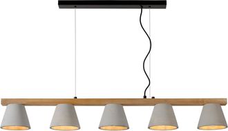 Netlighting POSSIO Dimmable Adjustable Scandinavian Bar Pendant Light 5xE14