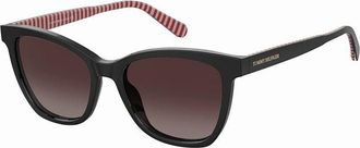 Tommy Hilfiger TH 1981/S GWM/3X Womens Sunglasses Black Size 54