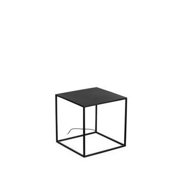 Netlighting IPOTESI 50cm LED Outdoor Portable Lamp Black InBuilt Switch 3000K IP44 NonDim