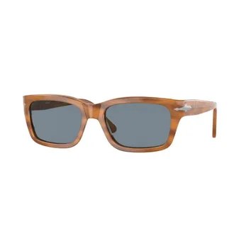 Persol Accessoires, unisex, Bruin, ONE Size, Po 0064S Vierkante Zonnebril