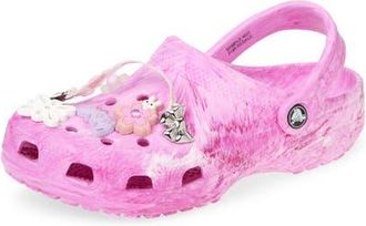 Crocs Classic Marbled Clog in Pink Swirl at Nordstrom, Size 10 Womens