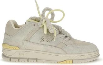 Axel Arigato Area Lo Label Sneakers - Heren - Sneakers - Beige - 43 EU - Leer - Schoenen