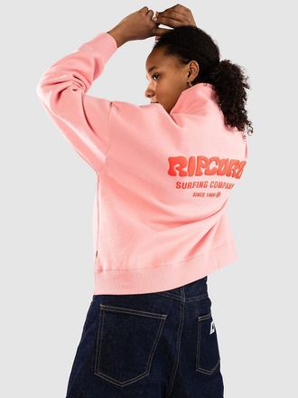 Rip Curl Surf Puff 1/4 Zip Jersey rosado
