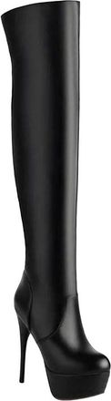 Generic Womens Platform Over The Knee Boots Stiletto Heel Long Party Thigh Boots