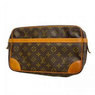 Louis Vuitton Brown Clutch Bag (Pre-Owned)