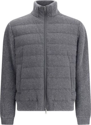 Herno Wool Bomber Mens Jacket